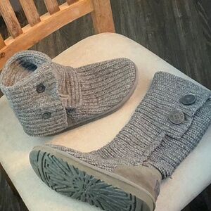 UGG cozy ladies knit boots